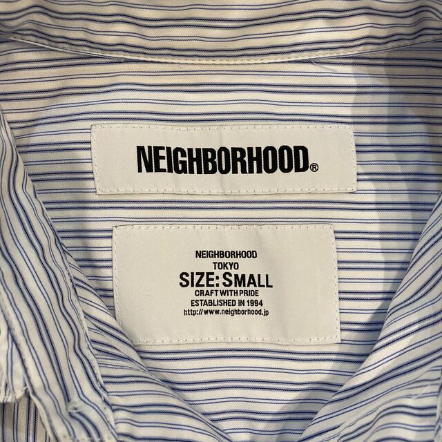 NEIGHBORHOOD DESIGN-1/C-SHIRT ストライプシャツ