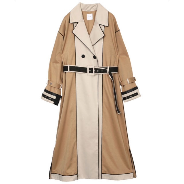 日本最大の Ameri vintage バックプリーツトレンチコート 日本最大の Ameri vintage バックプリーツトレンチコート