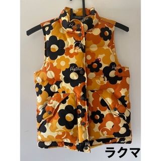 ヒステリックグラマー(HYSTERIC GLAMOUR)の美品！ヒステリックグラマー 花柄 総柄 サークルガール ダウンベスト フラワー(ダウンベスト)