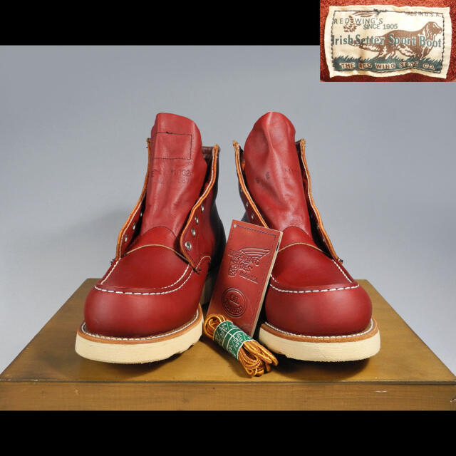定番のお歳暮&冬ギフト REDWING - BEAMS 四角犬タグ8875レッド