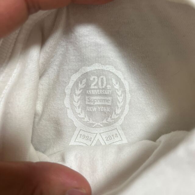 Supreme(シュプリーム)のsupreme シュプリーム  20周年ボックスロゴ メンズのトップス(Tシャツ/カットソー(半袖/袖なし))の商品写真