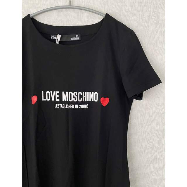 美品LOVE MOSCHINO ラブモスキーノTシャツワンピース