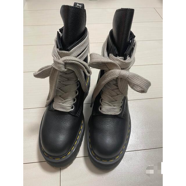 rickowens リックオウエンス　ドクターマーチン　コラボ　ブーツ　UK5