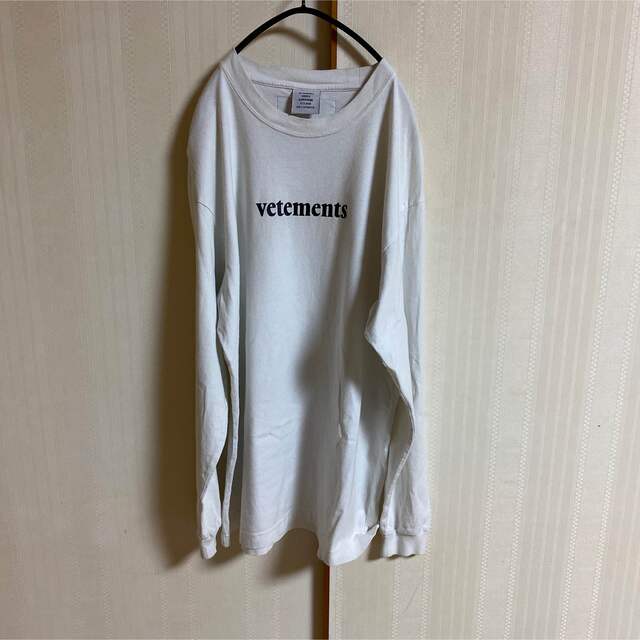 VETEMENTS Weltschmerz ロンT ロングスリーブシャツ XS