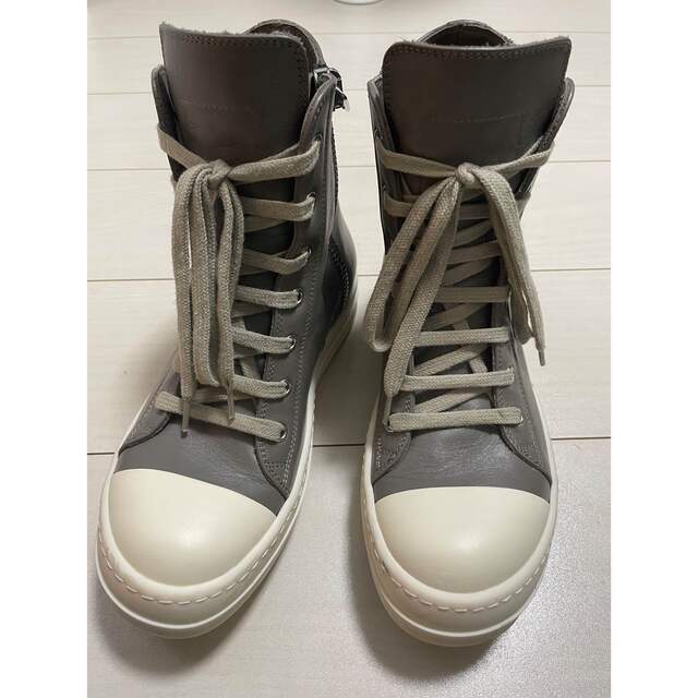 rickowens スニーカー ラモーンズ サイズ37 DUST 銀座正規取扱店