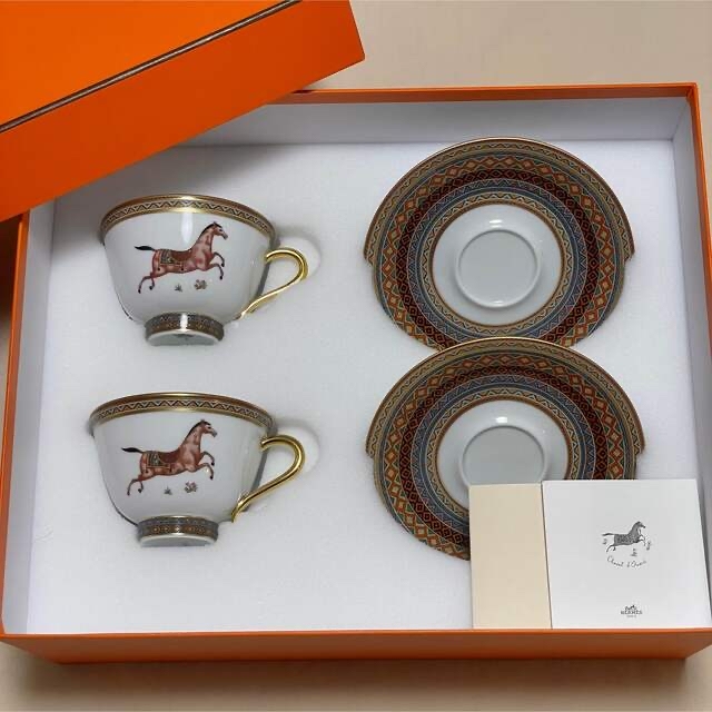 全国総量無料で Hermes - シュヴァルドリアン ティーカップ&ソーサー