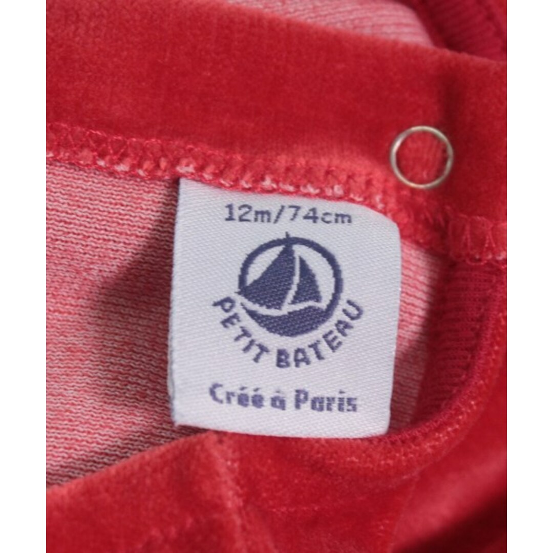 PETIT BATEAU(プチバトー)のPETIT BATEAU プチバトー ワンピース（その他） 74 赤 【古着】【中古】 キッズ/ベビー/マタニティのキッズ服女の子用(90cm~)(ワンピース)の商品写真