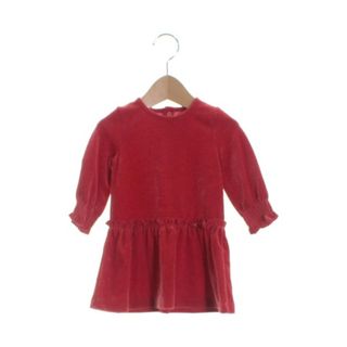 プチバトー(PETIT BATEAU)のPETIT BATEAU プチバトー ワンピース（その他） 74 赤 【古着】【中古】(ワンピース)