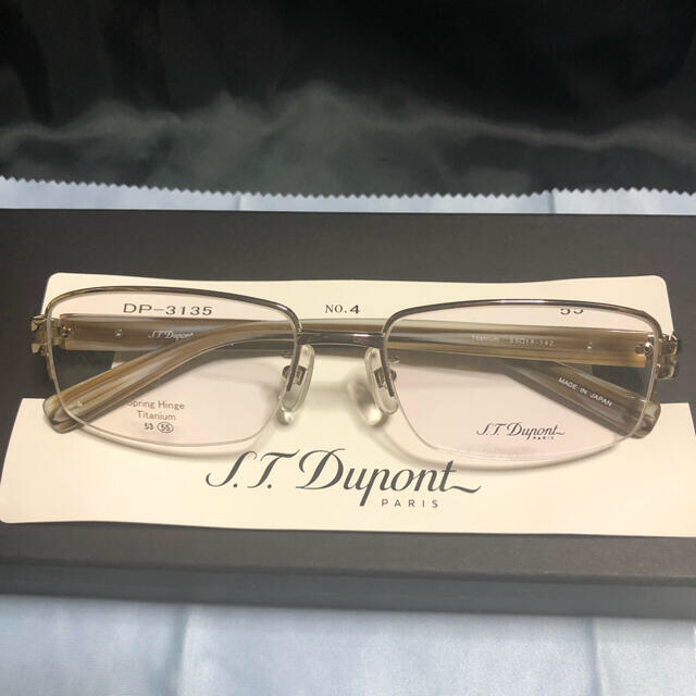 【S.T.Dupont】S.T.デュポン眼鏡フレーム 新品