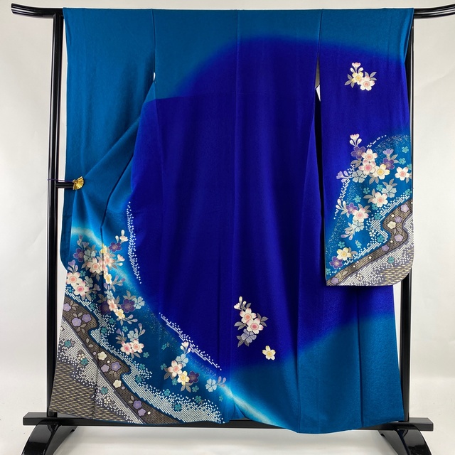 振袖 美品 名品 157.5cm 64cm 正絹バイセル帯