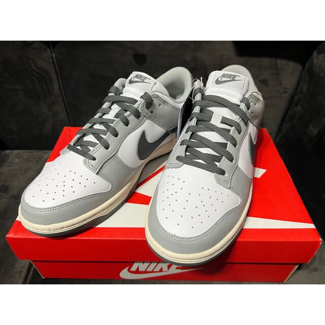 ナイキ NIKE WMNS DUNK LOW ライトスモークグレー 27.0cm