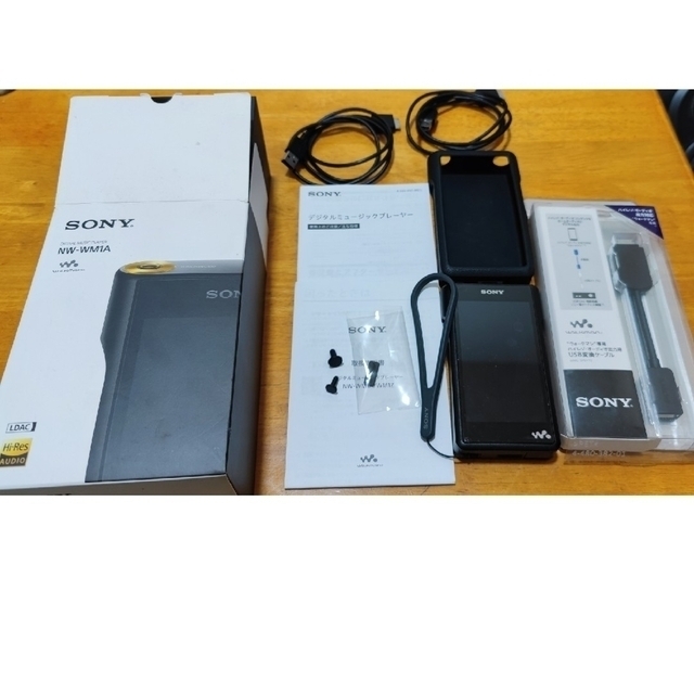 同梱不可】 美品WM1A、WH 1000XM4、純正リケーブル3.5、MDR-XB55