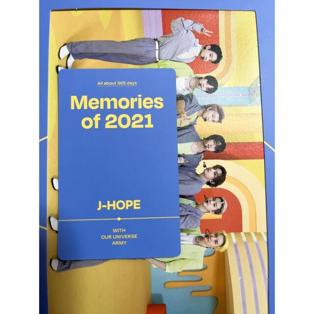 BTS Memories メモリーズ2021DVD トレカ J-HOPE ホビ - K-POP/アジア