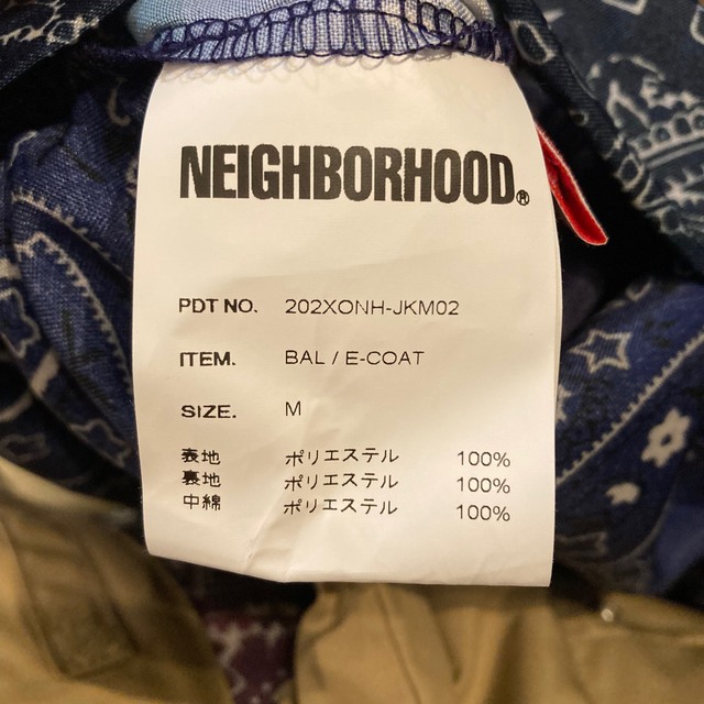 NEIGHBORHOOD(ネイバーフッド)のNEIGHBORHOOD BAL/E-COAT バルカラーコート　 メンズのジャケット/アウター(ステンカラーコート)の商品写真