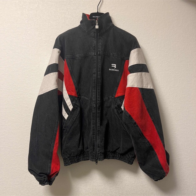 BALENCIAGA デニムトラックジャケット cmbomlugar.ma.gov.br
