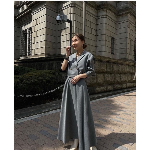 Ameri VINTAGE - AMERICAN SLEEVE LAYERED KNIT DRESSの通販 by tommy