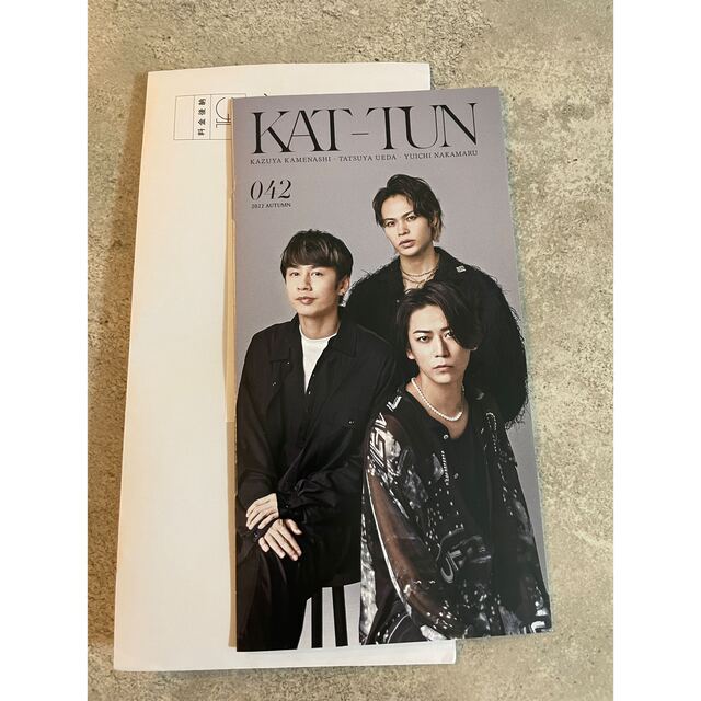 KAT-TUN(カトゥーン)のKAT-TUN 会報誌　no.042 エンタメ/ホビーのタレントグッズ(アイドルグッズ)の商品写真