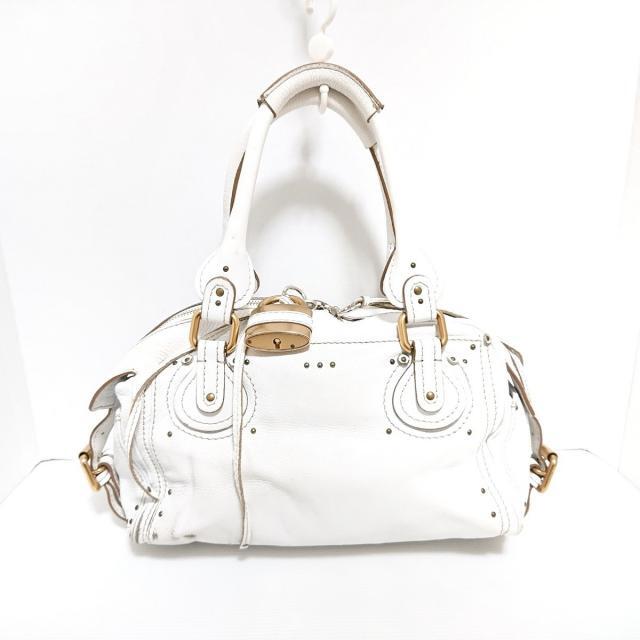 松野屋 キャンバスフラットショルダー 《希少 美品》 Chloe クロエ