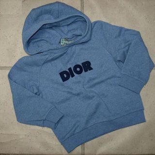 ディオール(Dior)のディオール・子ども用スウェット　セットアップ◇ブルー系　8＆９サイズ　美品(その他)