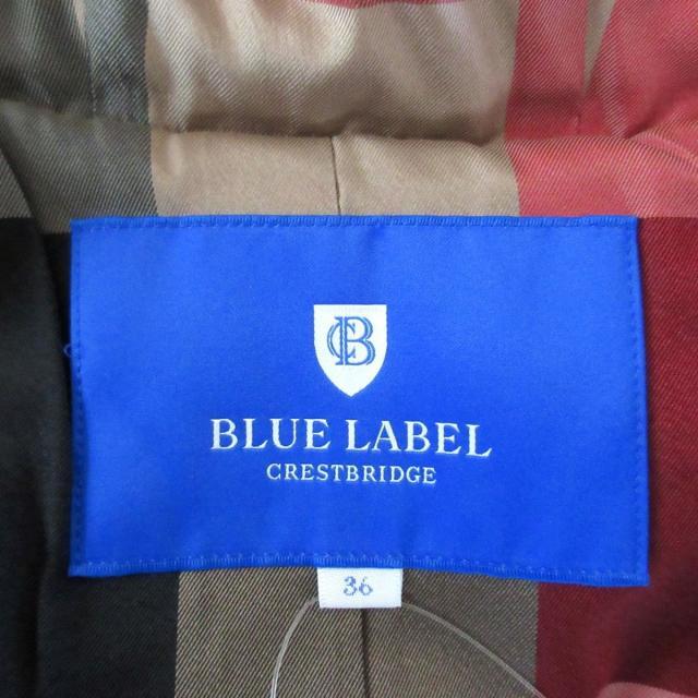 BLUE LABEL CRESTBRIDGE(ブルーレーベルクレストブリッジ)のブルーレーベルクレストブリッジ 36 S美品  レディースのジャケット/アウター(ダウンジャケット)の商品写真