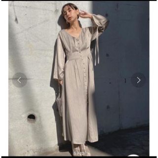 アメリヴィンテージ(Ameri VINTAGE)のNanA様専用　TUCK SHAPE DRESS (ロングワンピース/マキシワンピース)