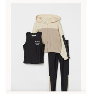 エイチアンドエム(H&M)のH&M　3アイテムセット145㌢(新品、未使用)(ジャケット/上着)