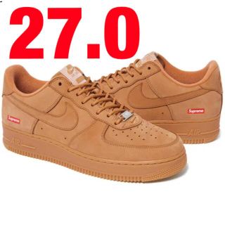 シュプリーム(Supreme)のSupreme × Nike Air Force 1 Low wheat(スニーカー)