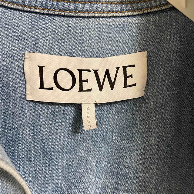 LOEWE(ロエベ)のロエベ　Loewe ジャケット　アウター　ジージャン　コート　プラダ　シャネル レディースのジャケット/アウター(Gジャン/デニムジャケット)の商品写真