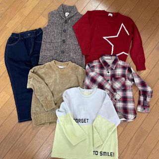 ブランシェス(Branshes)のBranshes & JUNK STORE 秋冬まとめ売り 男の子 120サイズ(ニット)