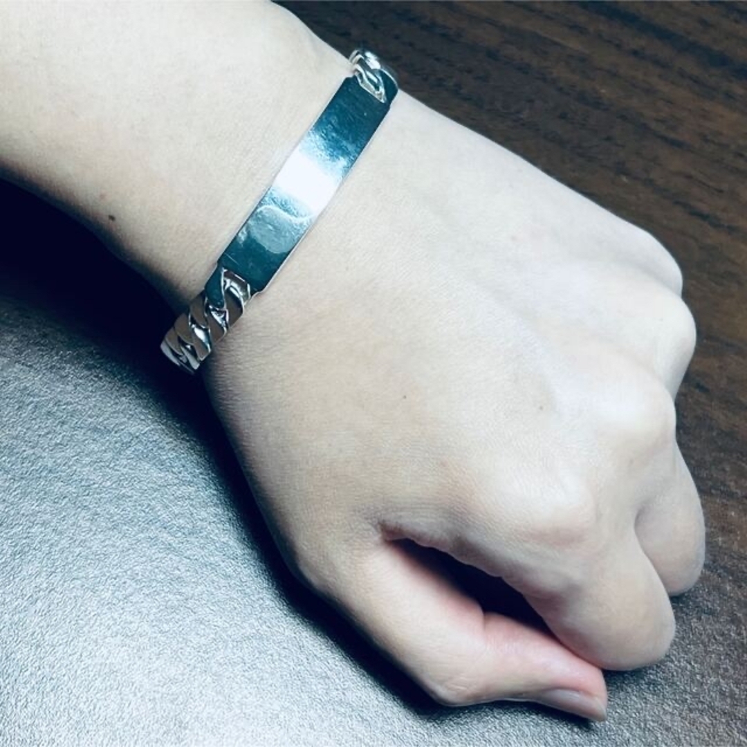 VINTAGE TIFFANY ヴィンテージ ティファニー ID ブレスレット 9