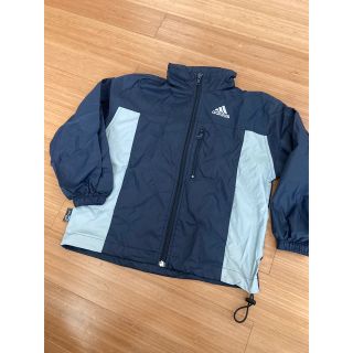 アディダス(adidas)のアディダス　ウィンドブレーカー　110 ネイビー(ジャケット/上着)