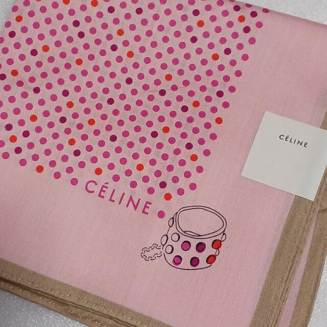 celine(セリーヌ)の値下げ📌セリーヌ☆大判ハンカチーフ58×58 レディースのファッション小物(ハンカチ)の商品写真