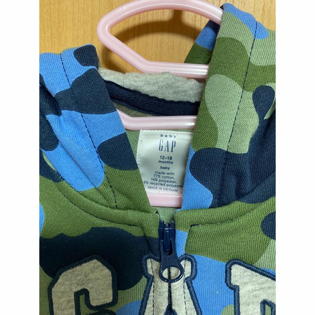 GAP Kids(ギャップキッズ)のGAP パーカー ベビー キッズ キッズ/ベビー/マタニティのキッズ服男の子用(90cm~)(ジャケット/上着)の商品写真