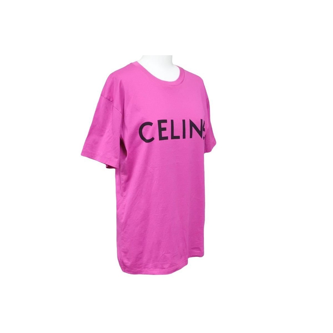 CELINE セリーヌ　tシャツ　ピンク