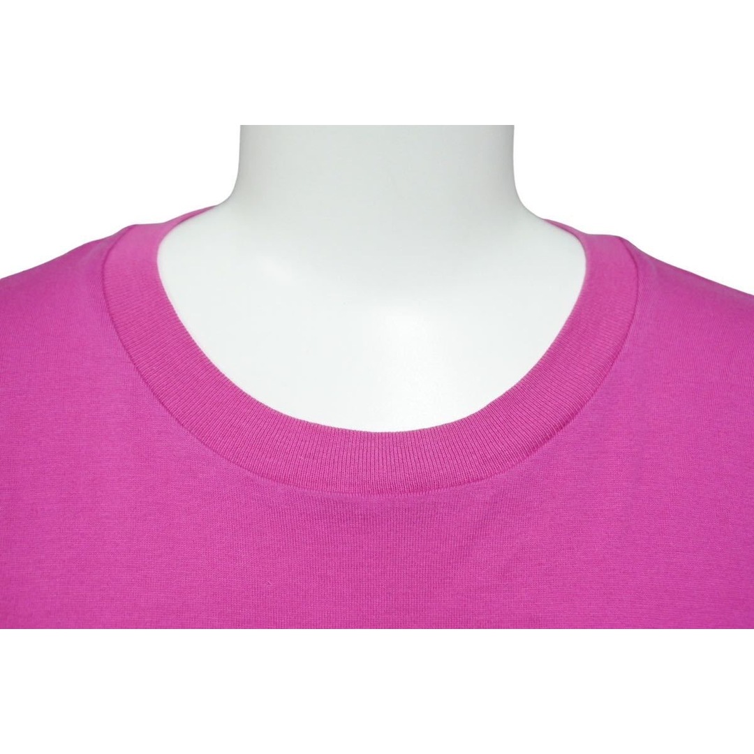 [USED/]CELINE セリーヌ 半袖Ｔシャツ Celine Logo T shirt Pink 2X76450Y1F ピンク パープル ブラック コットン XS 2X76450Y1F  43285