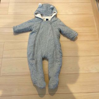 ギャップ(GAP)のbaby gap ボアカバーオールクマ耳フードアウター(カバーオール)