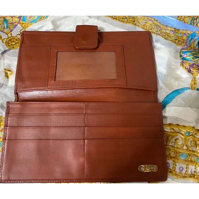 FENDI フェンディ 長財布 ペカン柄 スリム