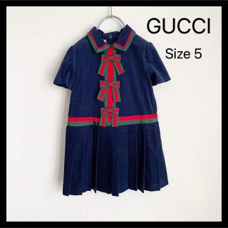 新品未使用】GUCCI グッチ キッズ ワンピース 6 120-