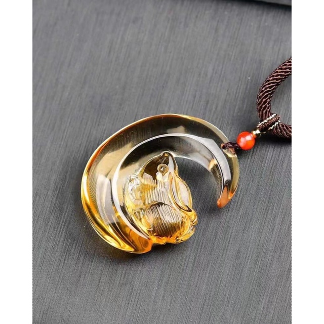 ⭐︎【天然】シトリン ネックレス 18.9g ⭐︎【天然】シトリン ネックレス 18.9g