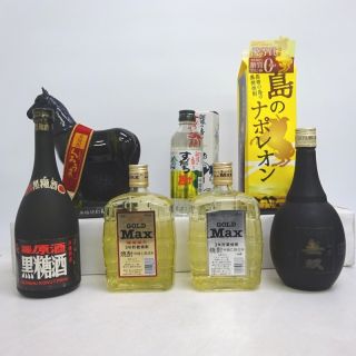 未開封★【】 焼酎 7本セット 300/720/750/1800ml 箱付【中古】(焼酎)