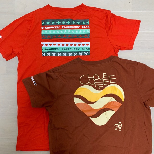 Starbucks Coffee(スターバックスコーヒー)のスターバックスTシャツ2枚組FY21サマーホリデー レディースのトップス(Tシャツ(半袖/袖なし))の商品写真