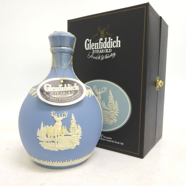 未開封☆Glenfiddich【グレンフィディック】 21年 ウエッジウッド
