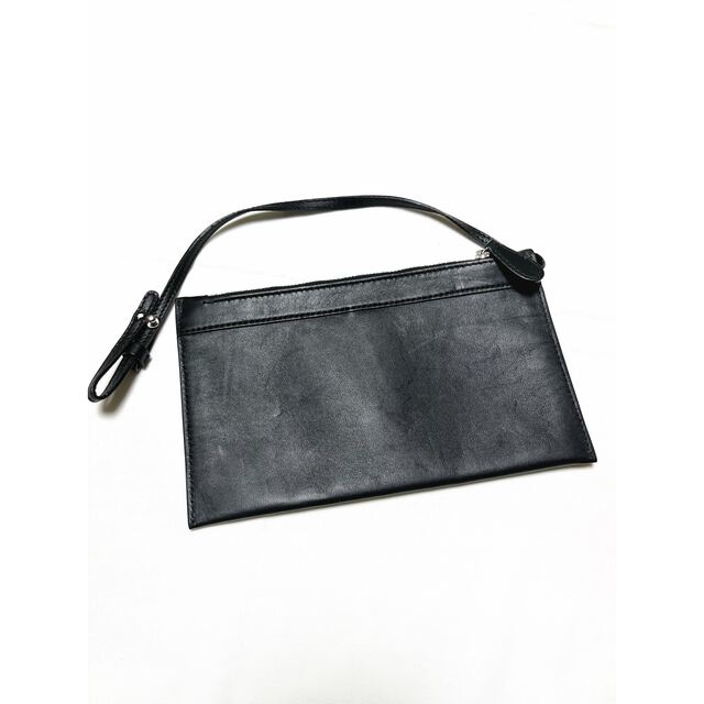 BALENCIAGA/バレンシアガ ネイビーカバ レザートートバッグ 美品正規品