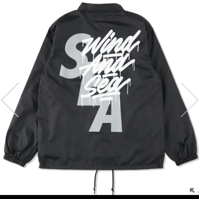 あすつく】 Wind and sea ウィンダンシー コーチジャケット ナイロン あすつく】 Wind and sea ウィンダンシー コーチジャケット ナイロン