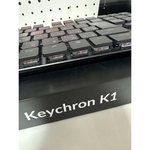 Keychron K1 keyboard 日本語対応　赤軸