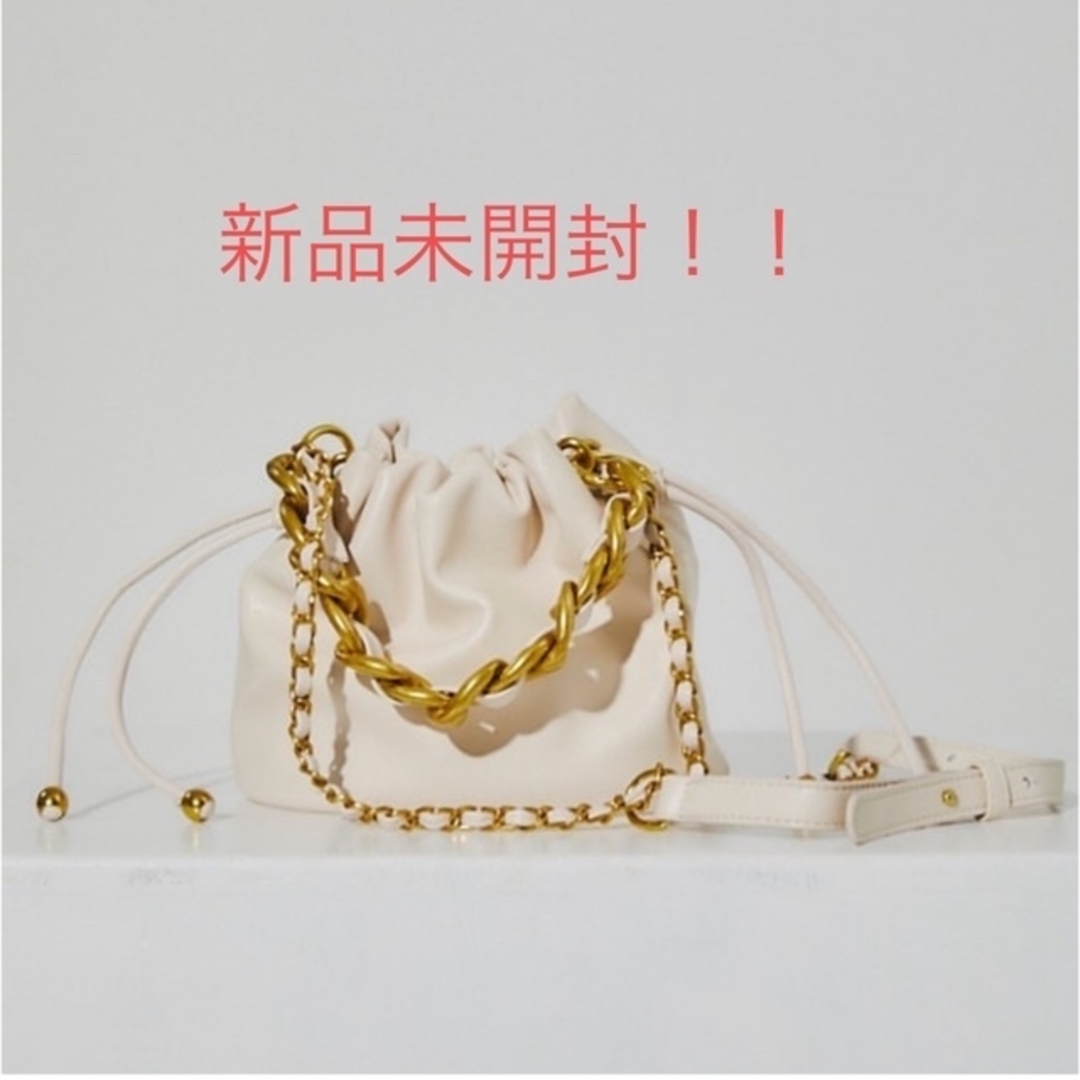 bonbon chain bag(white) レディースのバッグ(ショルダーバッグ)の商品写真