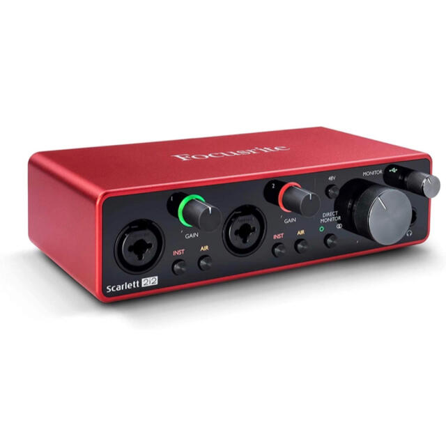 新品！FOCUSRITE フォーカスライト インターフェース オマケ付き！ オーディオインターフェイス