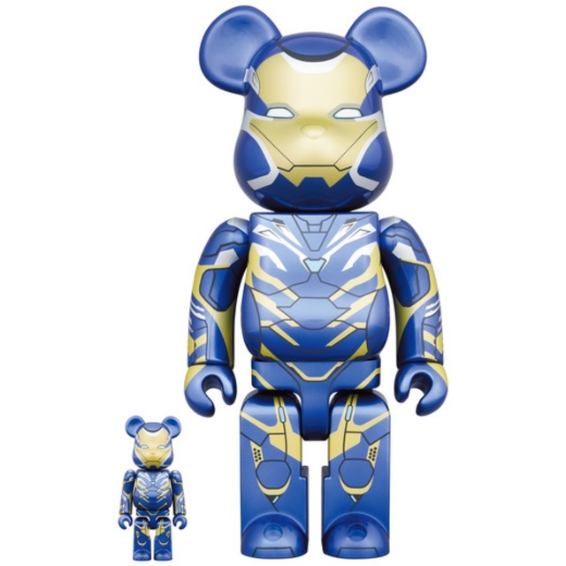 BE@RBRICK IRON MAN RESCUE SUIT 100％＆400％