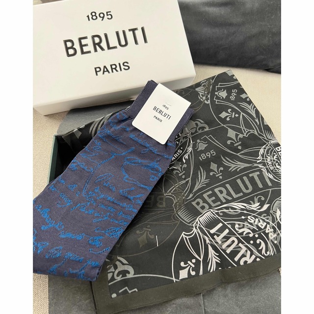 Berluti - ベルルッティ berluti 靴下 ハンカチ プレゼント ギフトの