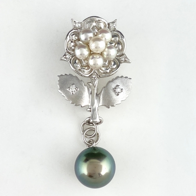 営業 本日限定お値下げ 美品 田崎パール TASAKI ブローチ